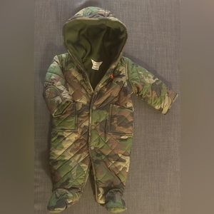 Boys winter onesie